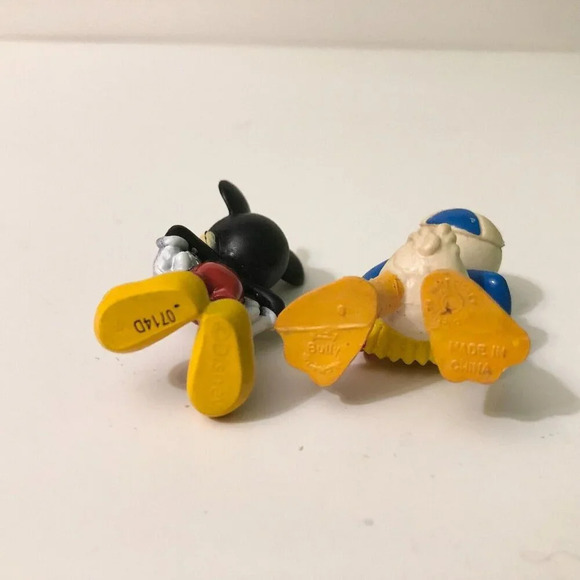 Vintage Disney Figures Arco Applause Mickey Minnie Mouse Ducktales Bully  Goofy - Picture 14 of 16
